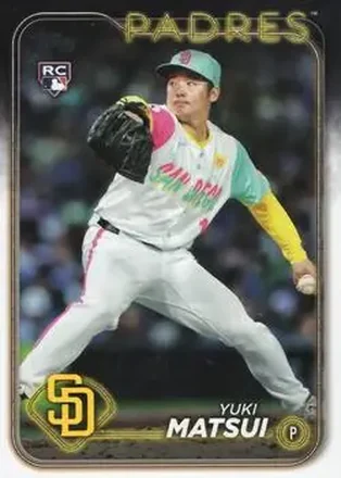 2024 Topps Update #US8 - Yuki Matsui - San Diego Padres