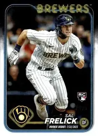 2024 Topps Update #US10 - Sal Frelick - Milwaukee Brewers
