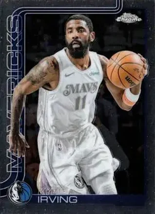 2025-26 Topps Chrome #40 - Kyrie Irving - Dallas Mavericks