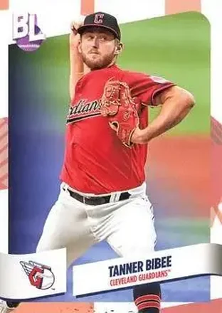 2024 Topps Big League #18 - Tanner Bibee - Cleveland Guardians