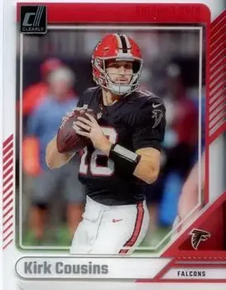 2024 Clearly Donruss #3 - Kirk Cousins - Atlanta Falcons