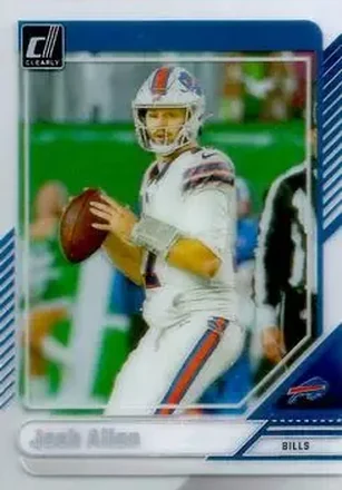 2024 Clearly Donruss #7 - Josh Allen - Buffalo Bills