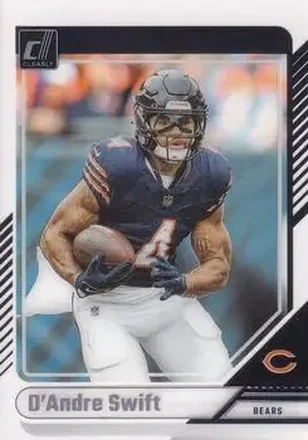 2024 Clearly Donruss #10 - D’Andre Swift - Chicago Bears