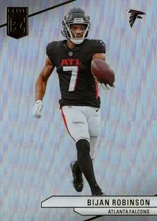 2024 Donruss Elite #4 - Bijan Robinson - Atlanta Falcons