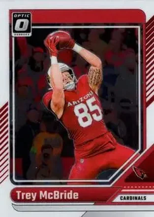 2024 Donruss Optic #5 - Trey McBride - Arizona Cardinals