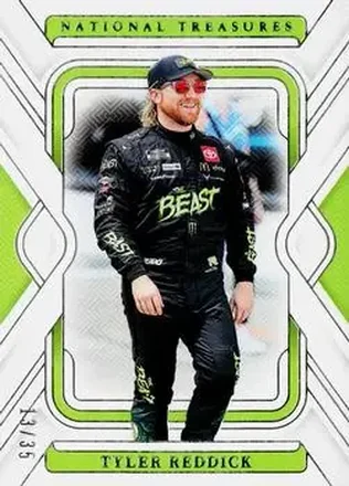 2025 Panini National Treasures #25 - Tyler Reddick - 23XI Racing