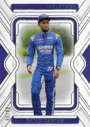 2025 Panini National Treasures #27 - Rajah Caruth - Spire Motorsports