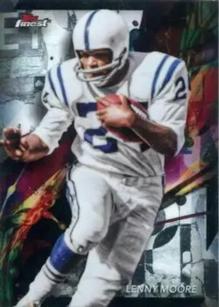 2024 Finest #4 - Lenny Moore - Baltimore Colts