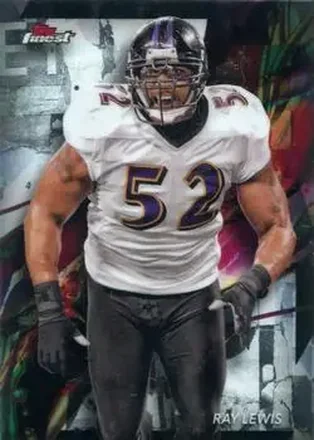 2024 Finest #5 - Ray Lewis - Baltimore Ravens