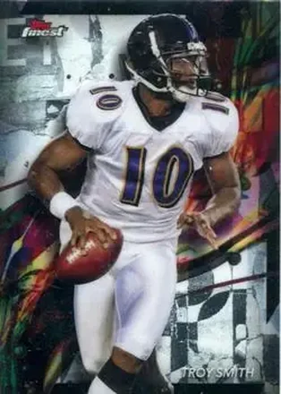 2024 Finest #7 - Troy Smith - Baltimore Ravens