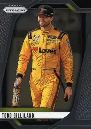 2025 Panini Prizm #21 - Todd Gilliland - Front Row Motorsports