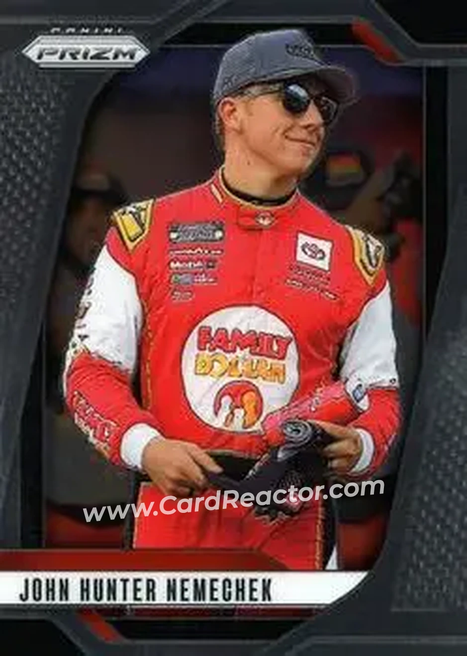2025 Panini Prizm #25 - John Hunter Nemechek - Legacy Motor Club - Front