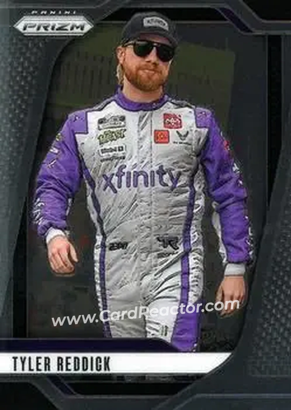 2025 Panini Prizm #27 - Tyler Reddick - 23XI Racing - Front