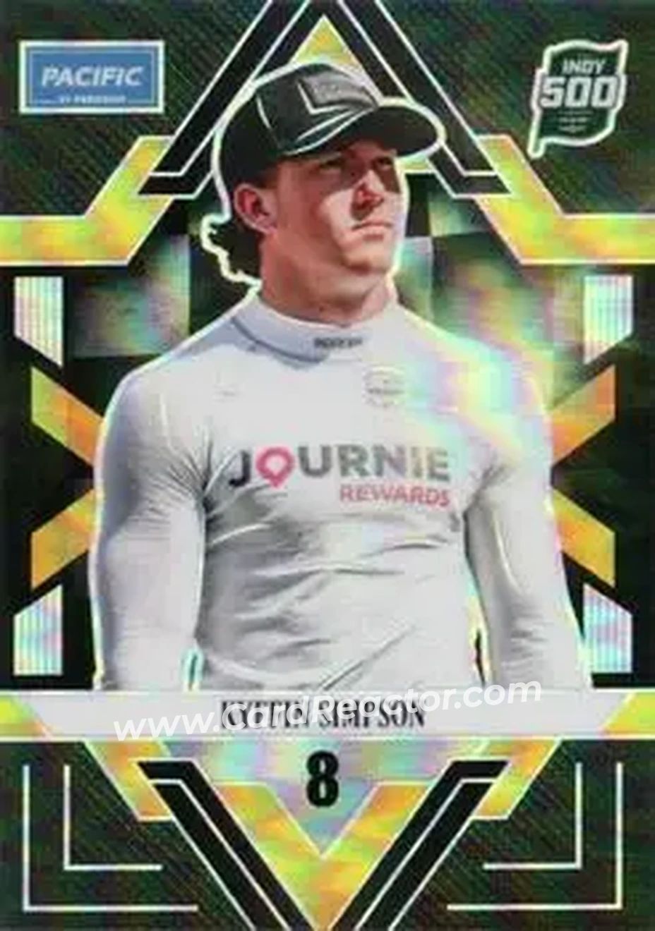 2025 Parkside Indy 500 Pacific #25 - Kyffin Simpson - Chip Ganassi Racing - Front