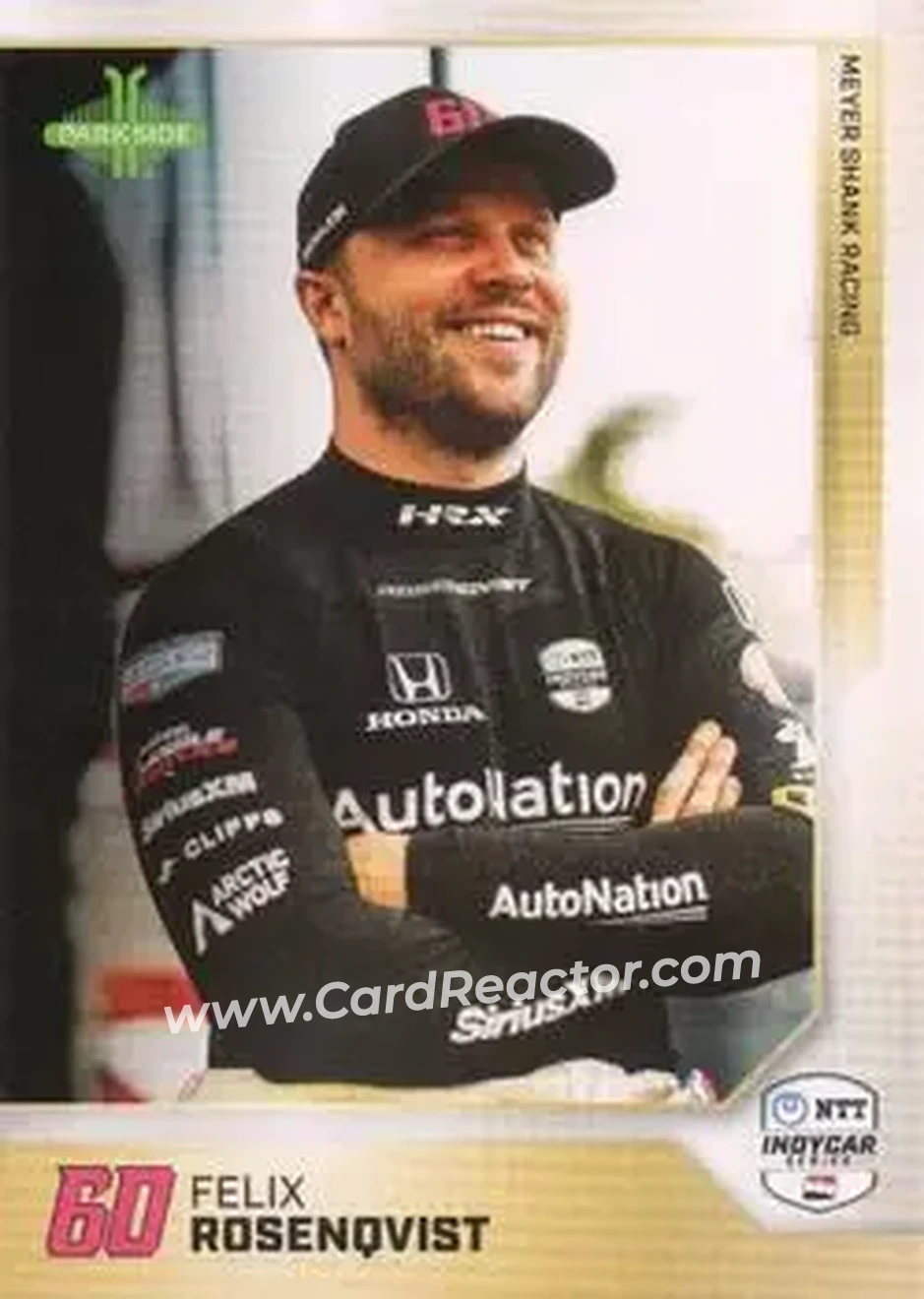 2025 Parkside IndyCar Collection #12a - Felix Rosenqvist - Meyer Shank Racing - Front