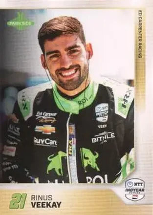 2025 Parkside IndyCar Collection #13 - Rinus Veekay - Ed Carpenter Racing