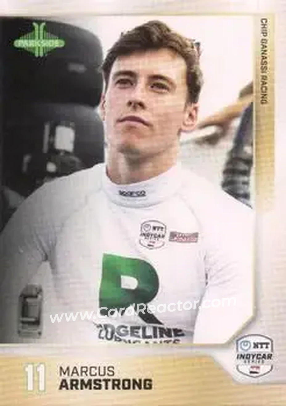 2025 Parkside IndyCar Collection #14a - Marcus Armstrong - Chip Ganassi Racing - Front 2025 Parkside IndyCar Collection #14a - Marcus Armstrong - Chip Ganassi Racing - Front