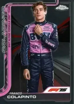 2025 Topps Chrome Formula 1 feature card