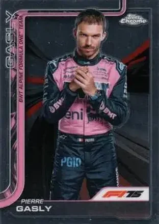 2025 Topps Chrome Formula 1 #16 - Pierre Gasly - BWT Alpine F1 Team