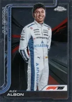 2025 Topps Chrome Formula 1 feature card