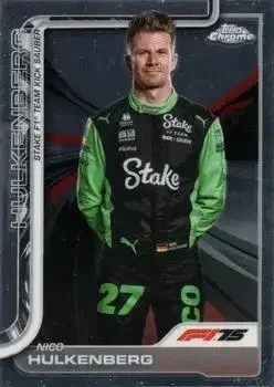 2025 Topps Chrome Formula 1 feature card