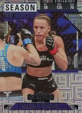 2025 Panini Contenders PFL #37 - Dakota Ditcheva