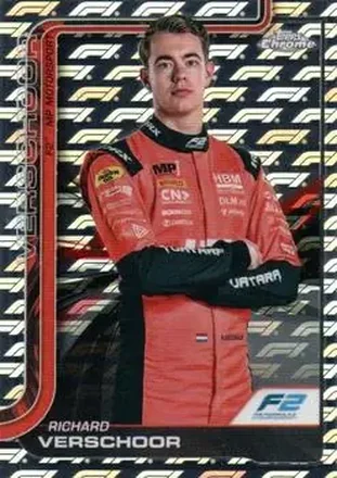 2025 Topps Chrome Logofractor Edition Formula 1 #25 - Richard Verschoor - MP Motorsport