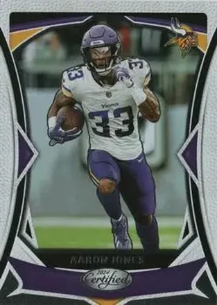 2024 Panini Certified #1 - Aaron Jones - Minnesota Vikings