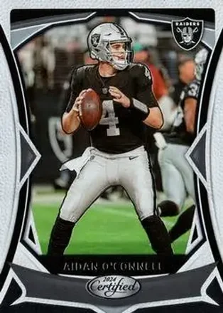 2024 Panini Certified #4 - Aidan O'Connell - Las Vegas Raiders