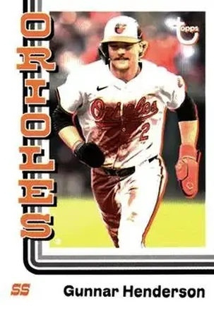 2024 Topps Brooklyn Collection #16 - Gunnar Henderson - Baltimore Orioles