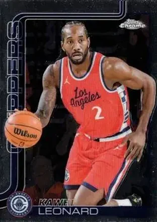 2025-26 Topps Chrome #44 - Kawhi Leonard - Los Angeles Clippers