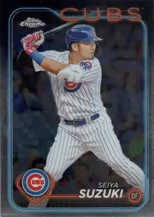 2024 Topps Chrome #13 - Seiya Suzuki - Chicago Cubs