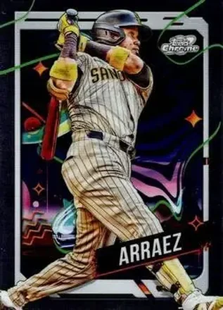 2024 Topps Chrome Cosmic #14 - Luis Arraez - San Diego Padres