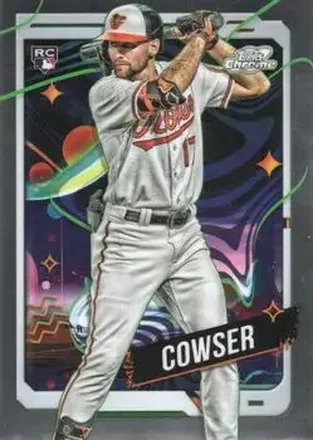 2024 Topps Chrome Cosmic #17 - Colton Cowser - Baltimore Orioles