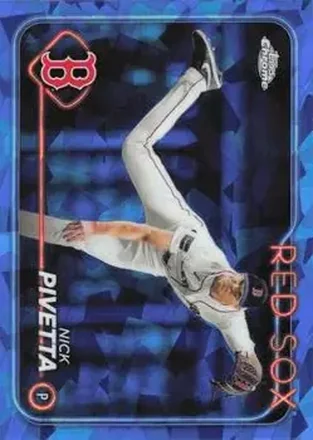 2024 Topps Chrome Sapphire Edition #17 - Nick Pivetta - Boston Red Sox