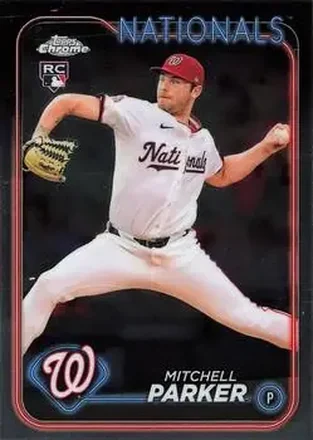 2024 Topps Chrome Update #USC13 - Mitchell Parker - Washington Nationals