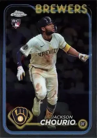 2024 Topps Chrome Update #USC18 - Jackson Chourio - Milwaukee Brewers