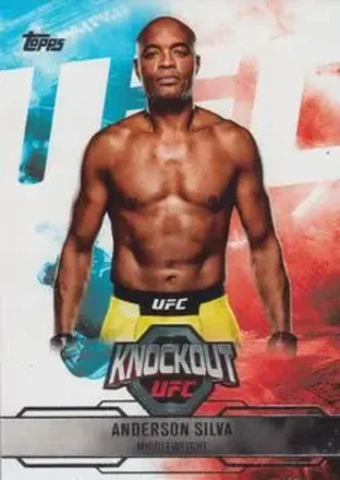 2025 Topps Knockout UFC #34 - Anderson Silva