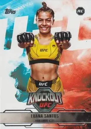 2025 Topps Knockout UFC #35 - Luana Santos