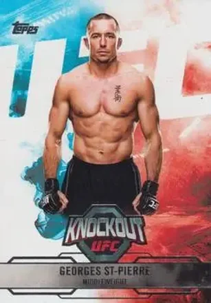 2025 Topps Knockout UFC #38 - Georges St-Pierre