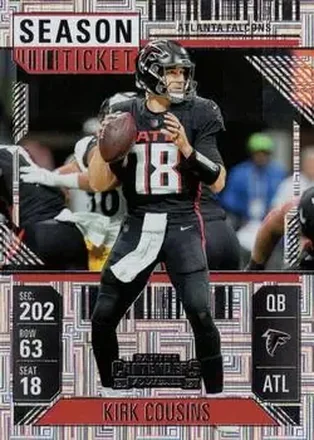 2024 Panini Contenders #4 - Kirk Cousins - Atlanta Falcons