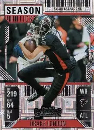2024 Panini Contenders #5 - Drake London - Atlanta Falcons