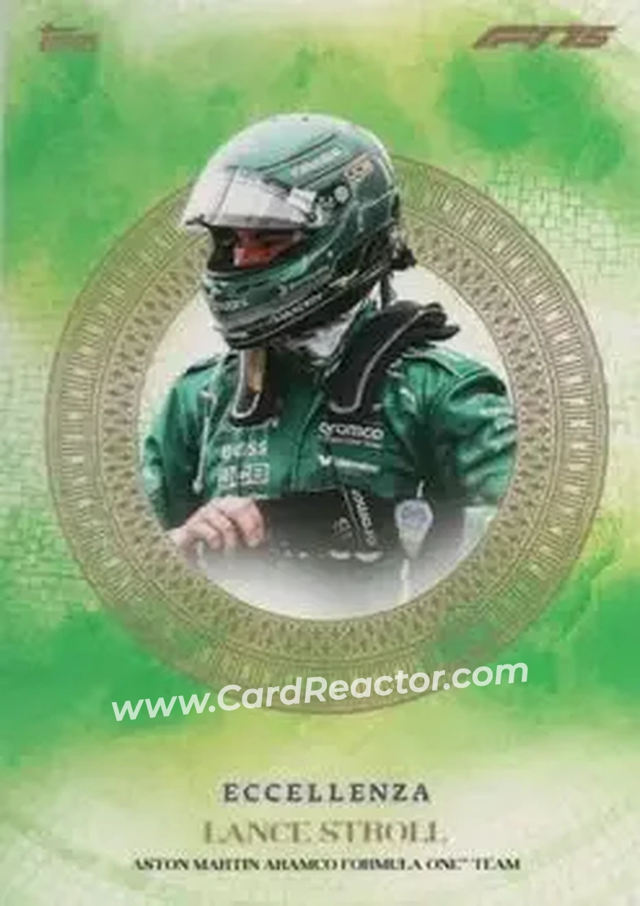 2025 Topps Eccellenza Formula 1 #NNO - Lance Stroll - Aston Martin Aramco Formula One Team - Front
