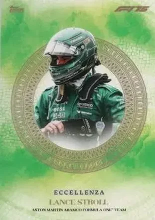 2025 Topps Eccellenza Formula 1 #NNO - Lance Stroll - Aston Martin Aramco Formula One Team