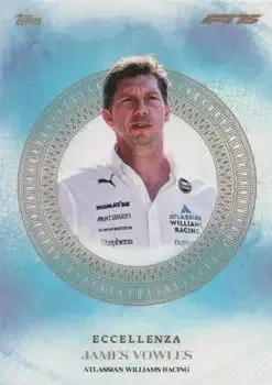 2025 Topps Eccellenza Formula 1 feature card