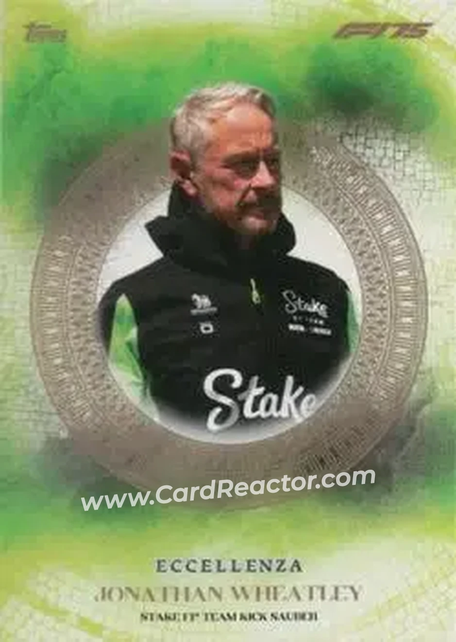 2025 Topps Eccellenza Formula 1 #NNO - Jonathan Wheatley - Stake F1 Team KICK Sauber - Front