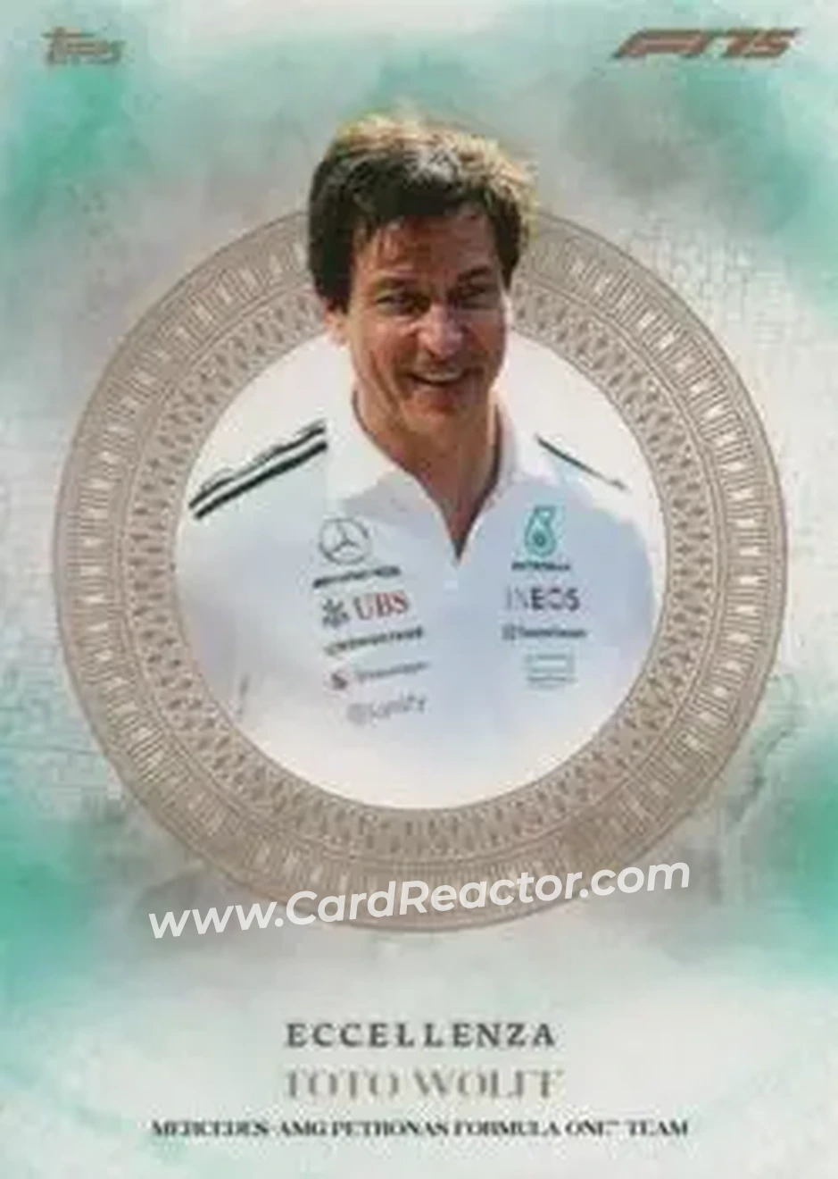 2025 Topps Eccellenza Formula 1 #NNO - Toto Wolff - Mercedes-AMG Petronas Formula One Team - Front