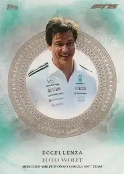 2025 Topps Eccellenza Formula 1 feature card