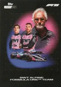 2025 Topps Lights Out Formula 1 feature card