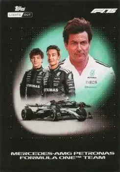 2025 Topps Lights Out Formula 1 feature card
